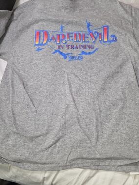Kids 'Daredevil in Training' Short Sleeve Tee - Gray Ringling Brothers Circus